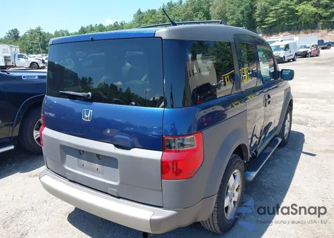 2003 Honda Element Ex из США, поврежденный, VIN 5J6YH28583L013874